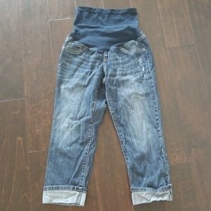 Maternity Jean Capris